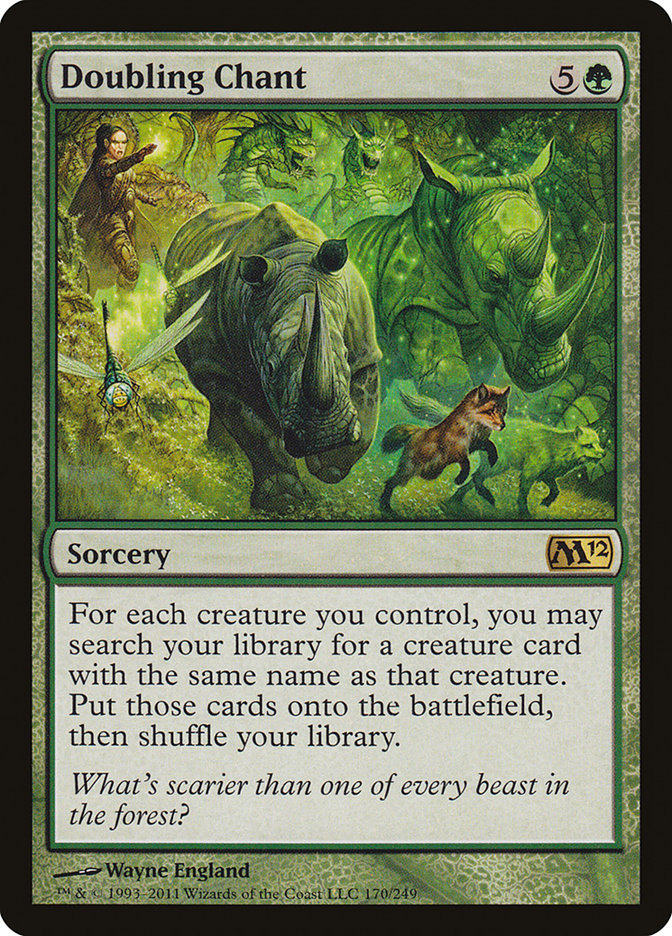 Doubling Chant [Magic 2012] | Pegasus Games WI