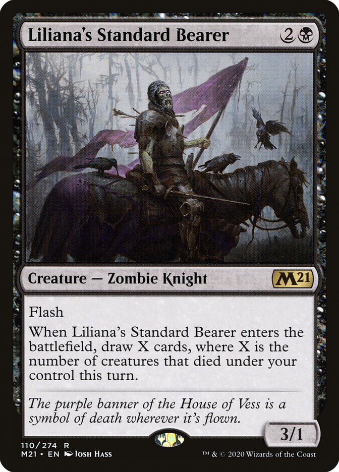 Liliana's Standard Bearer [Core Set 2021] | Pegasus Games WI