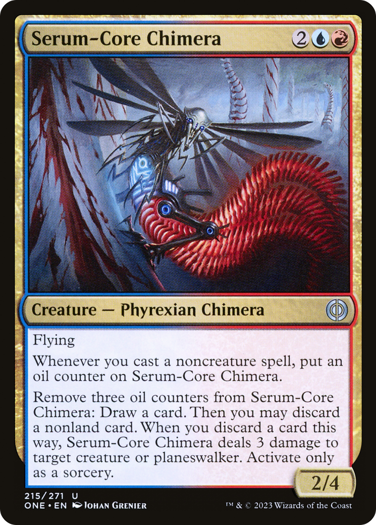 Serum-Core Chimera [Phyrexia: All Will Be One] | Pegasus Games WI