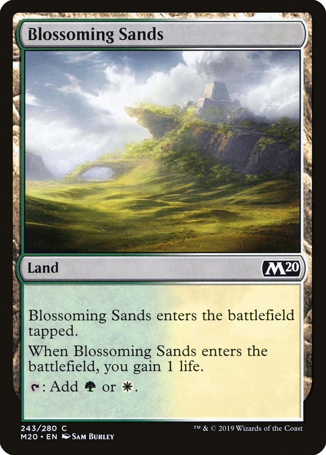 Blossoming Sands [Core Set 2020] | Pegasus Games WI