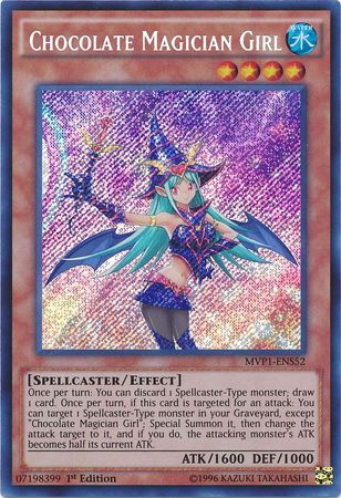 Chocolate Magician Girl [MVP1-ENS52] Secret Rare | Pegasus Games WI