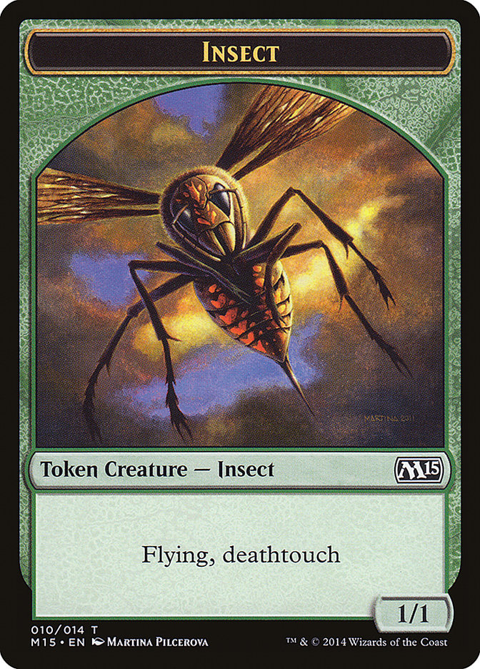 Insect Token [Magic 2015 Tokens] | Pegasus Games WI