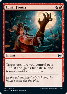 Lunar Frenzy [Innistrad: Midnight Hunt] | Pegasus Games WI