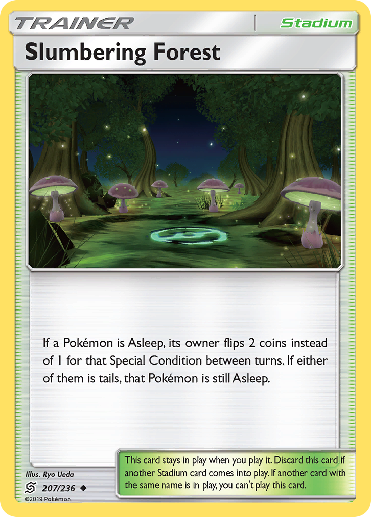 Slumbering Forest (207/236) [Sun & Moon: Unified Minds] | Pegasus Games WI