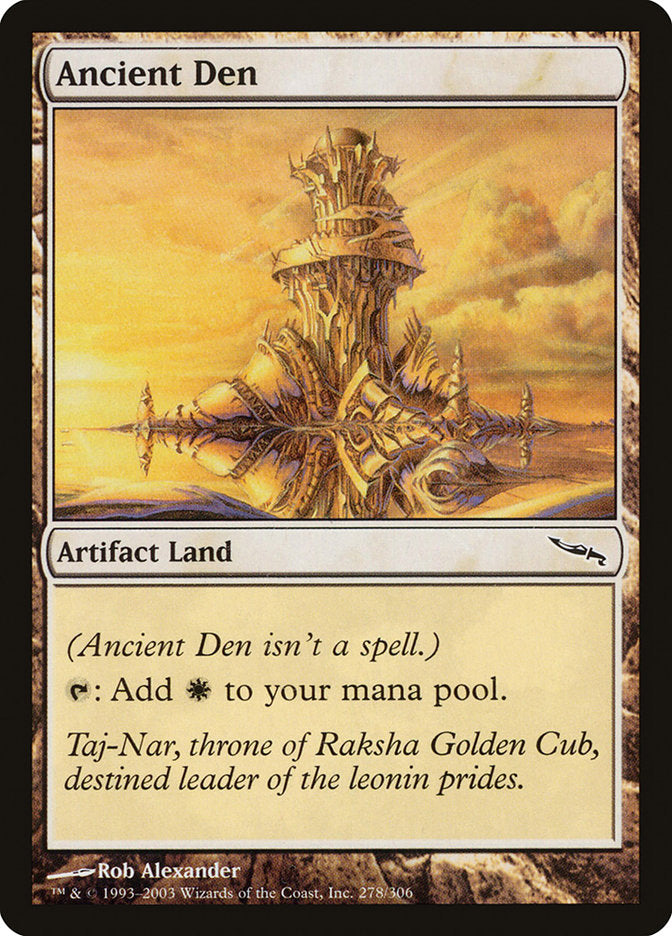 Ancient Den [Mirrodin] | Pegasus Games WI