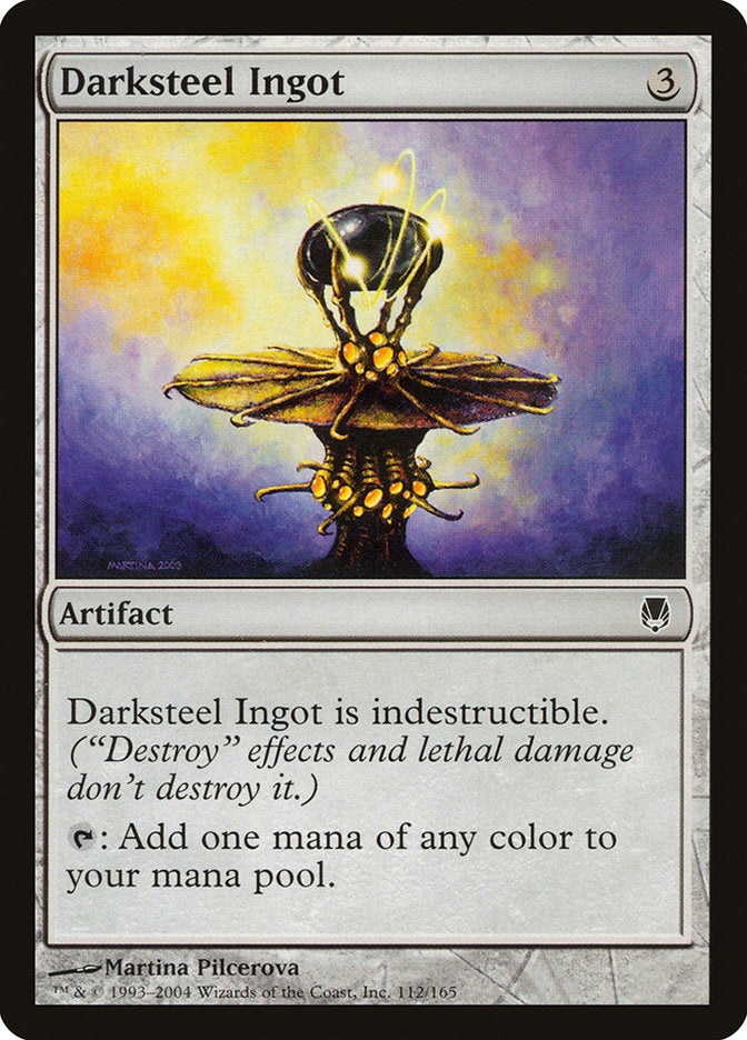 Darksteel Ingot [Darksteel] | Pegasus Games WI
