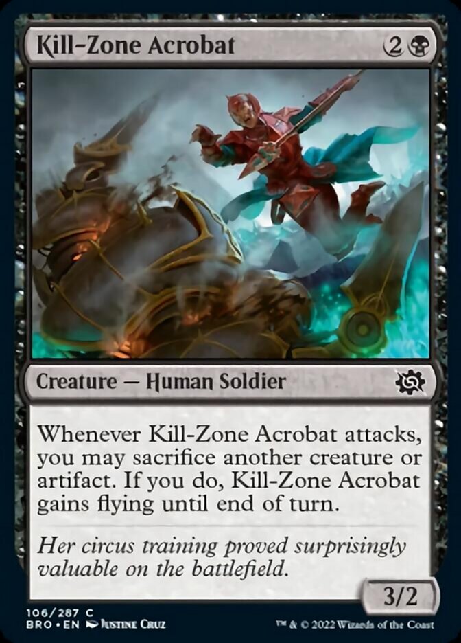 Kill-Zone Acrobat [The Brothers' War] | Pegasus Games WI