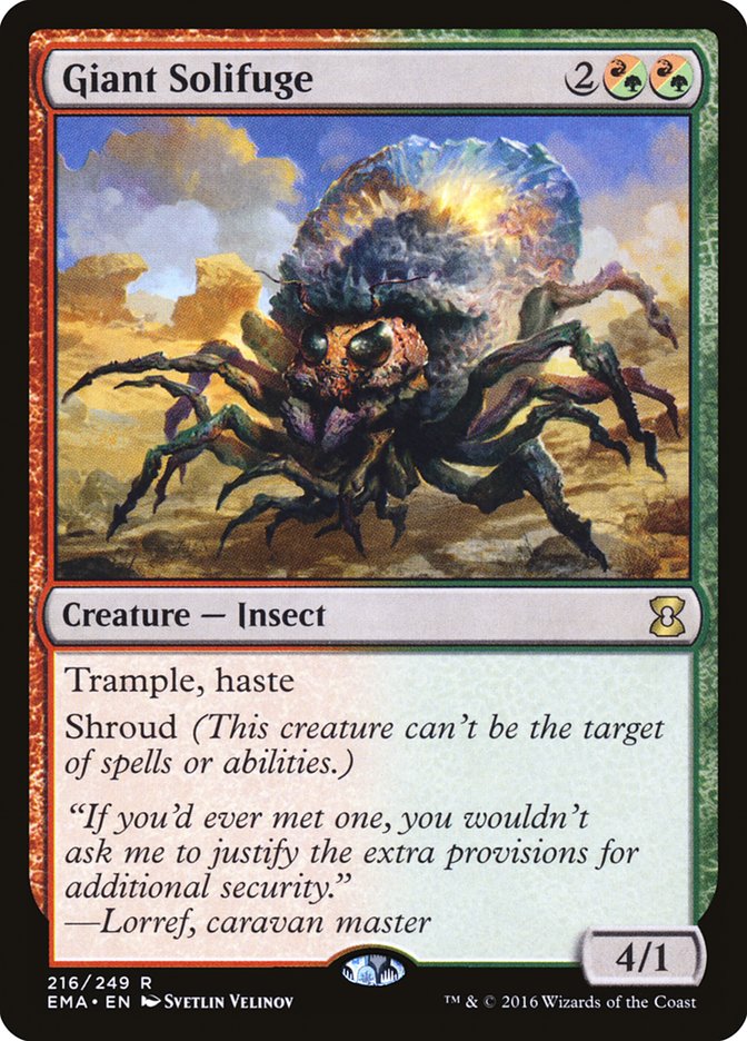 Giant Solifuge [Eternal Masters] | Pegasus Games WI