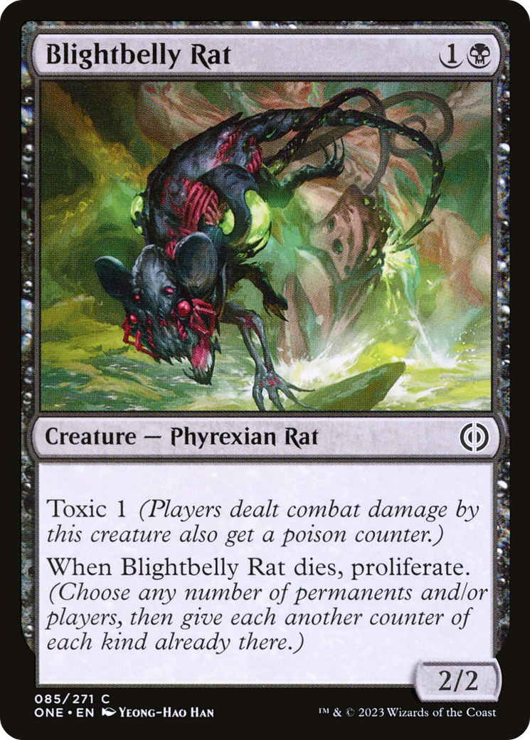 Blightbelly Rat [Phyrexia: All Will Be One] | Pegasus Games WI