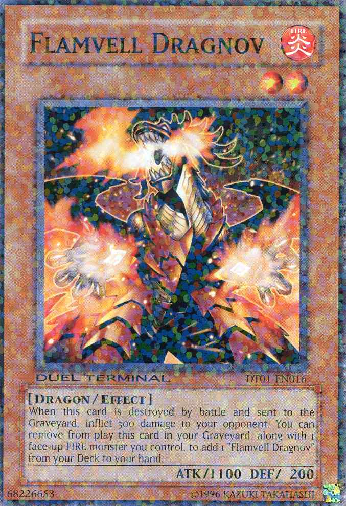 Flamvell Dragnov [DT01-EN016] Super Rare | Pegasus Games WI