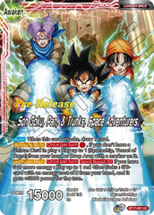 Son Goku // Son Goku, Pan, and Trunks, Space Adventurers (BT17-001) [Ultimate Squad Prerelease Promos] | Pegasus Games WI