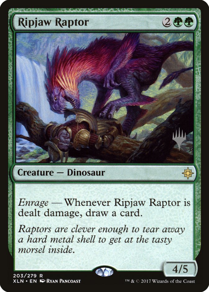 Ripjaw Raptor (Promo Pack) [Ixalan Promos] | Pegasus Games WI