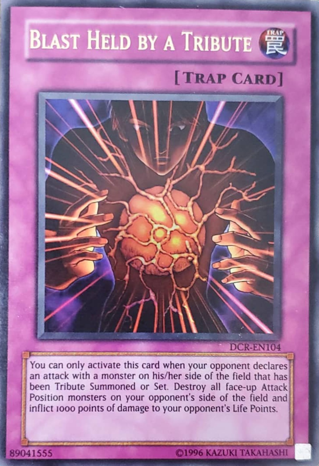 Blast Held by a Tribute [DCR-EN104] Ultra Rare | Pegasus Games WI