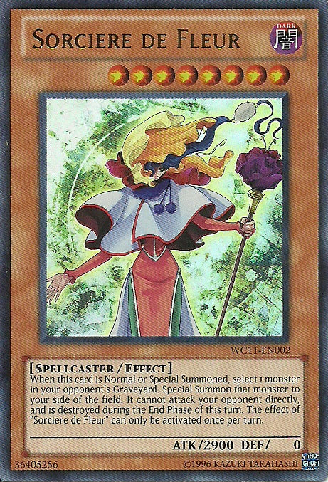 Sorciere de Fleur [WC11-EN002] Ultra Rare | Pegasus Games WI