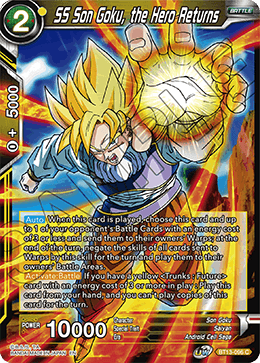 SS Son Goku, the Hero Returns (Common) [BT13-096] | Pegasus Games WI