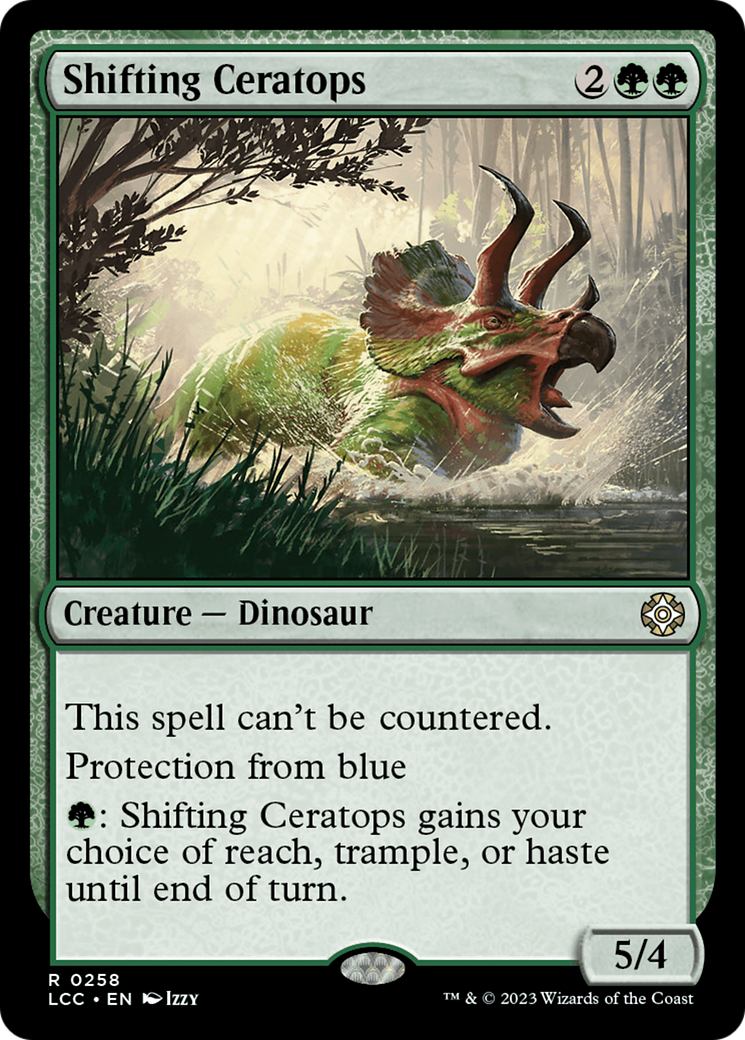 Shifting Ceratops [The Lost Caverns of Ixalan Commander] | Pegasus Games WI