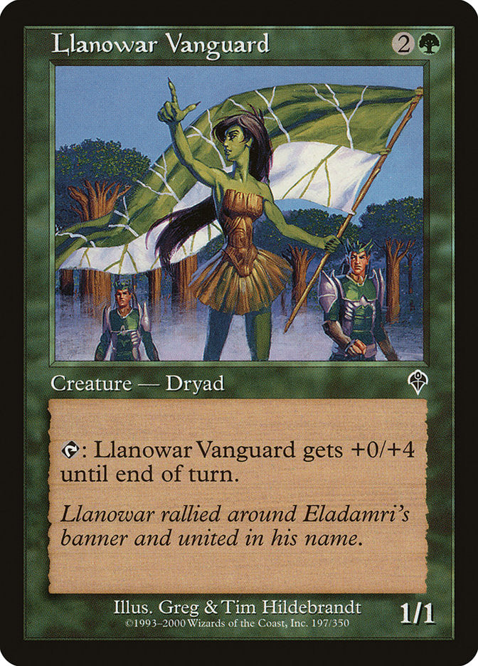 Llanowar Vanguard [Invasion] | Pegasus Games WI