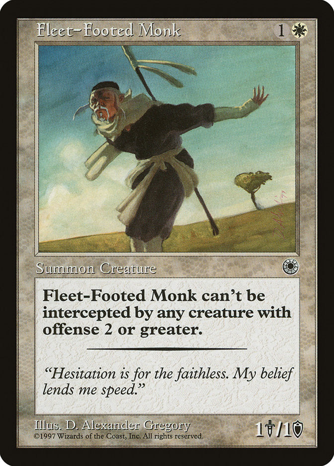 Fleet-Footed Monk [Portal] | Pegasus Games WI