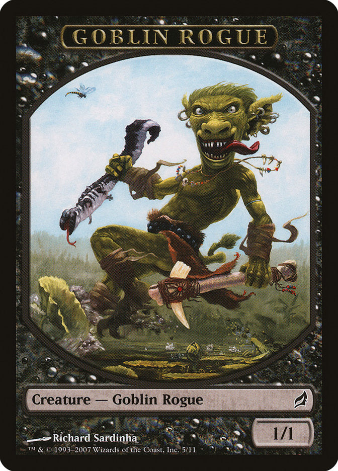 Goblin Rogue Token [Lorwyn Tokens] | Pegasus Games WI