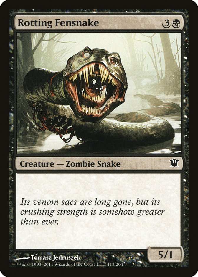 Rotting Fensnake [Innistrad] | Pegasus Games WI