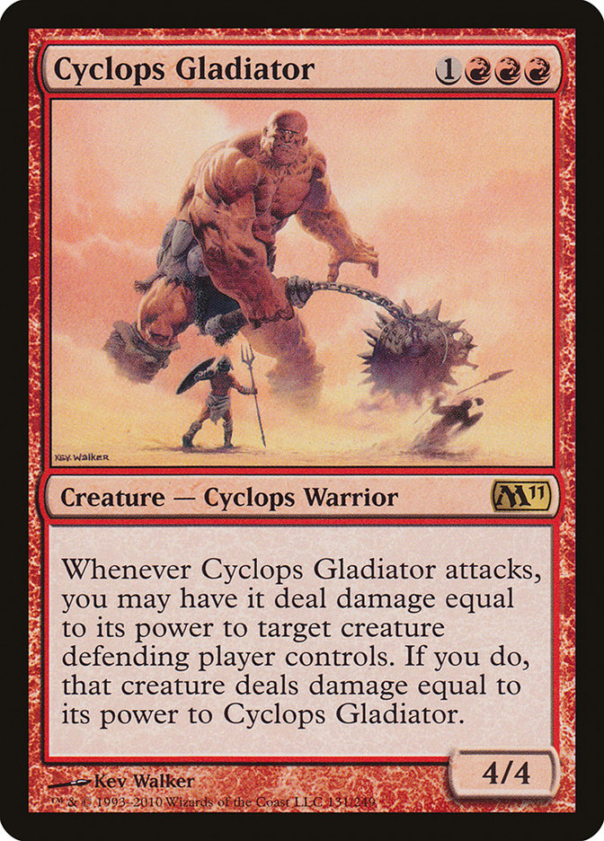 Cyclops Gladiator [Magic 2011] | Pegasus Games WI