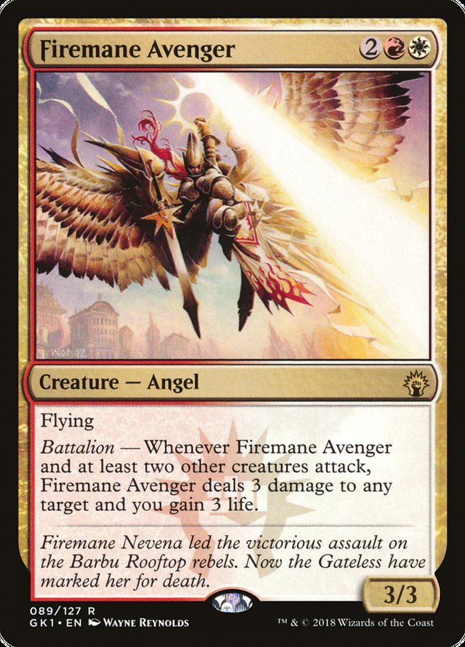 Firemane Avenger [Guilds of Ravnica Guild Kit] | Pegasus Games WI