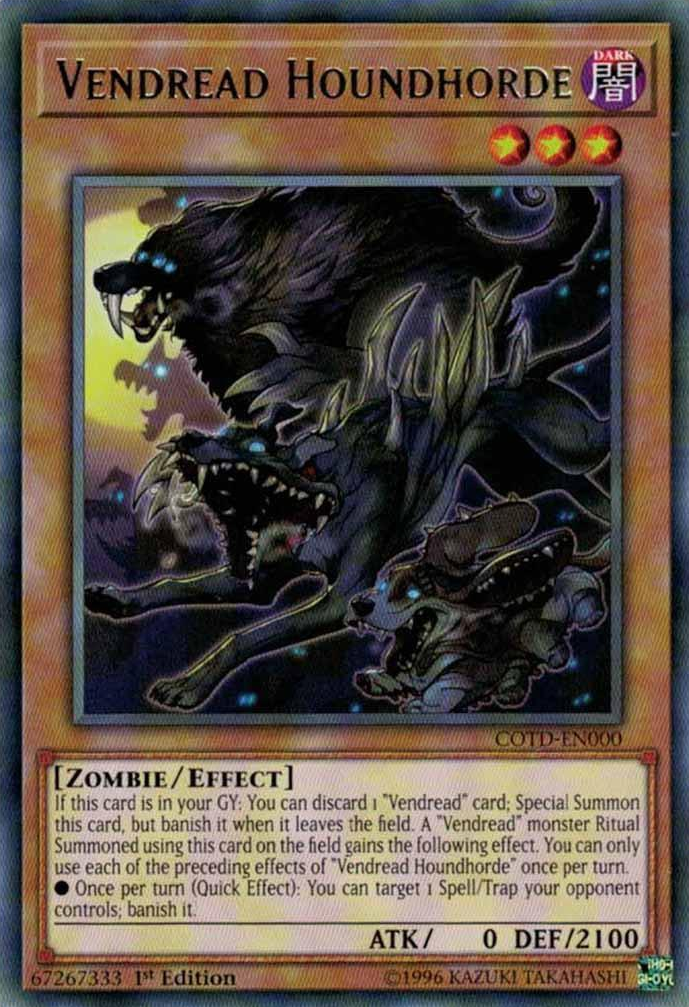 Vendread Houndhorde [COTD-EN000] Rare | Pegasus Games WI