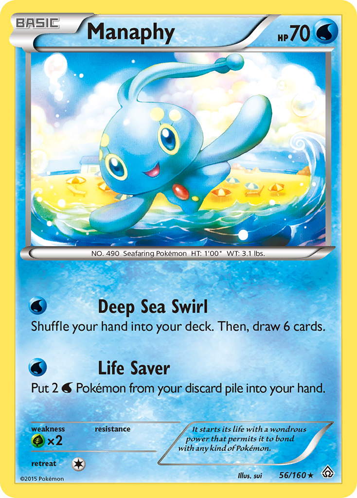 Manaphy (56/160) [XY: Primal Clash] | Pegasus Games WI