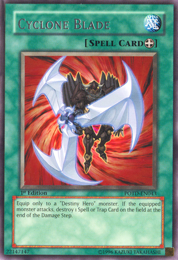 Cyclone Blade [POTD-EN043] Rare | Pegasus Games WI