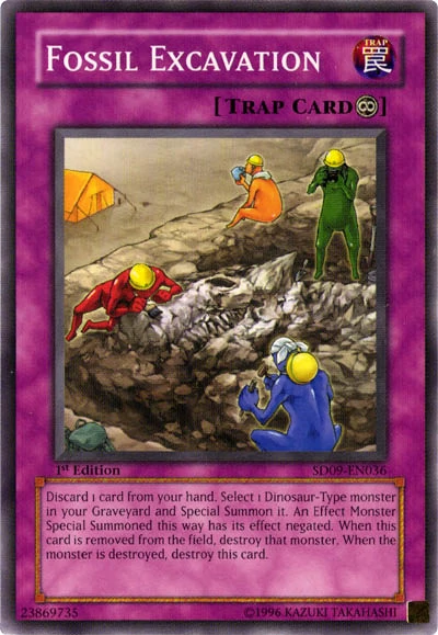 Fossil Excavation [SD09-EN036] Common | Pegasus Games WI