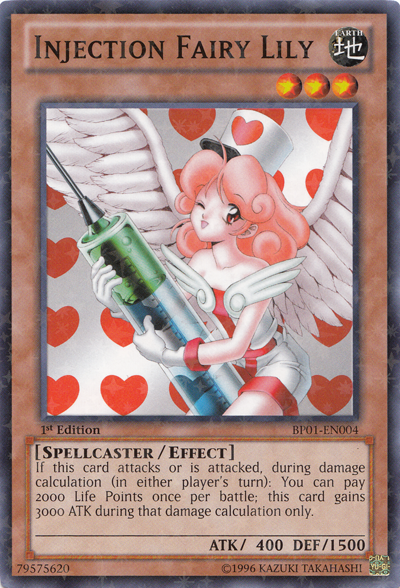 Injection Fairy Lily [BP01-EN004] Starfoil Rare | Pegasus Games WI