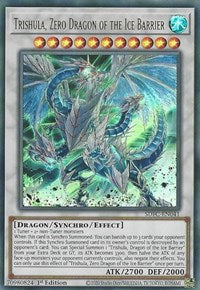 Trishula, Zero Dragon of the Ice Barrier [SDFC-EN041] Ultra Rare | Pegasus Games WI