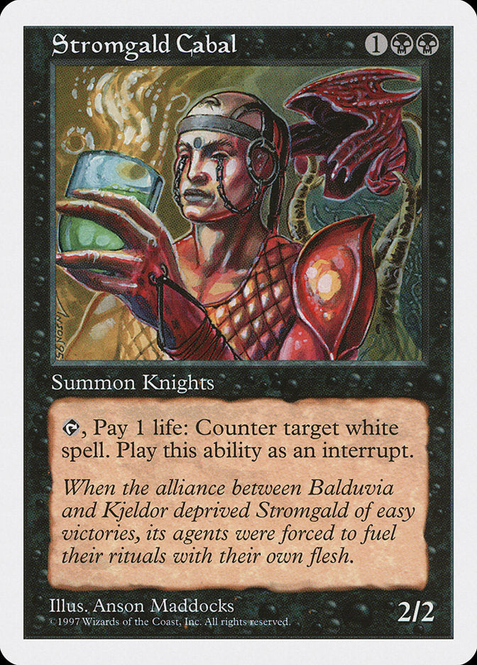 Stromgald Cabal [Fifth Edition] | Pegasus Games WI