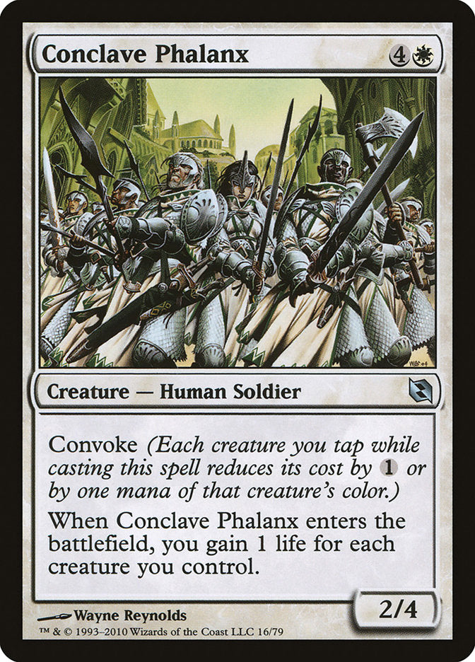 Conclave Phalanx [Duel Decks: Elspeth vs. Tezzeret] | Pegasus Games WI