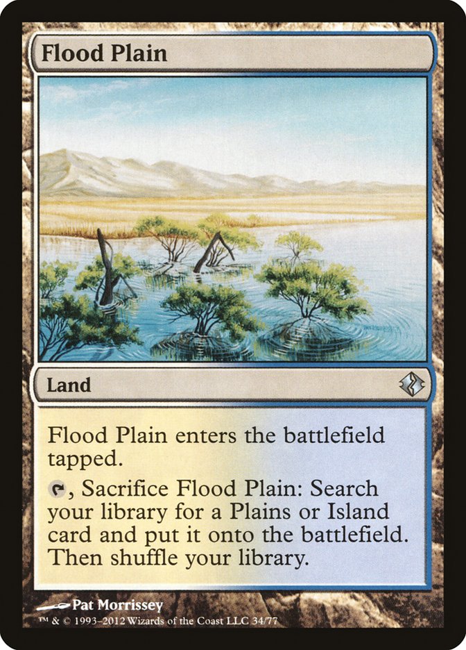 Flood Plain [Duel Decks: Venser vs. Koth] | Pegasus Games WI