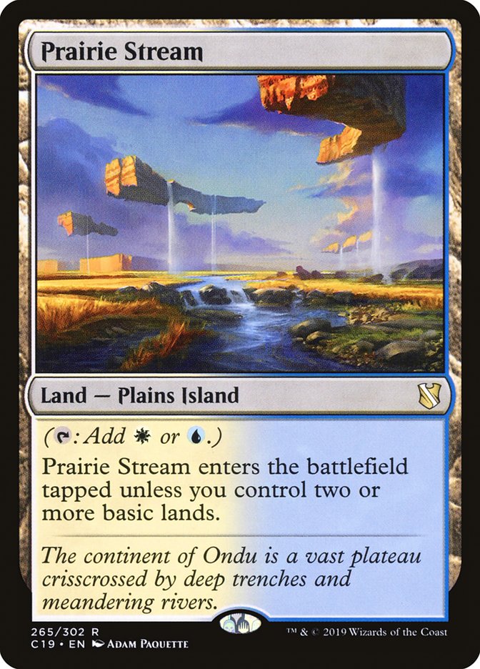 Prairie Stream [Commander 2019] | Pegasus Games WI