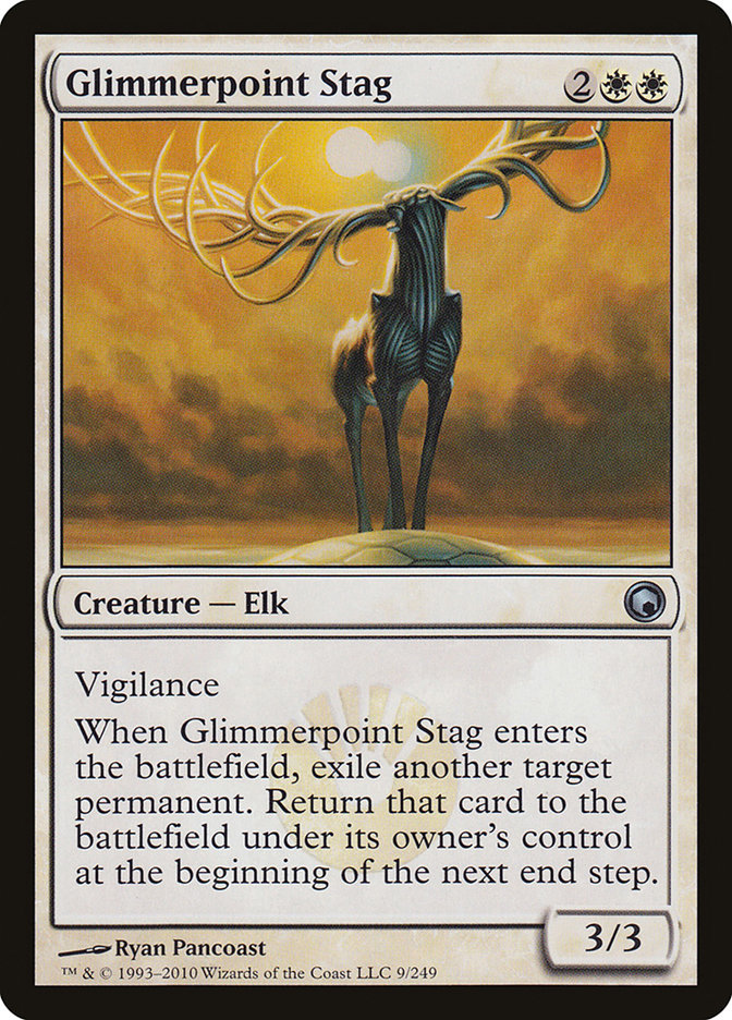 Glimmerpoint Stag [Scars of Mirrodin] | Pegasus Games WI