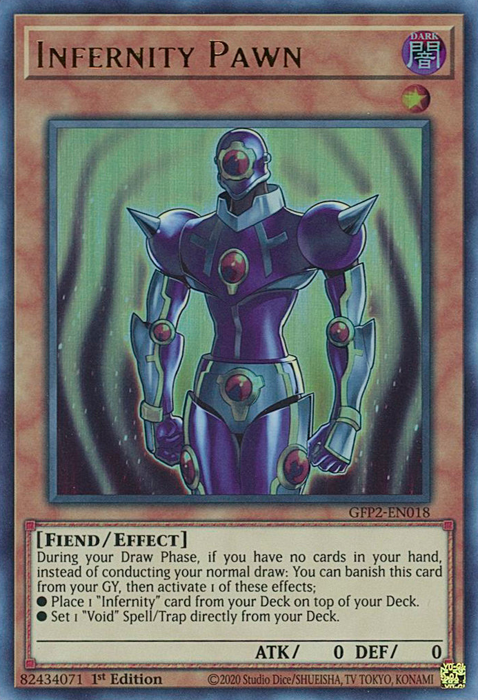 Infernity Pawn [GFP2-EN018] Ultra Rare | Pegasus Games WI