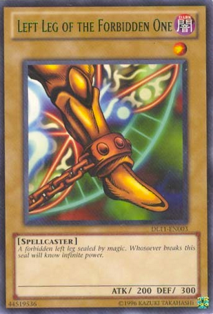 Left Leg of the Forbidden One (Green) [DL11-EN003] Rare | Pegasus Games WI