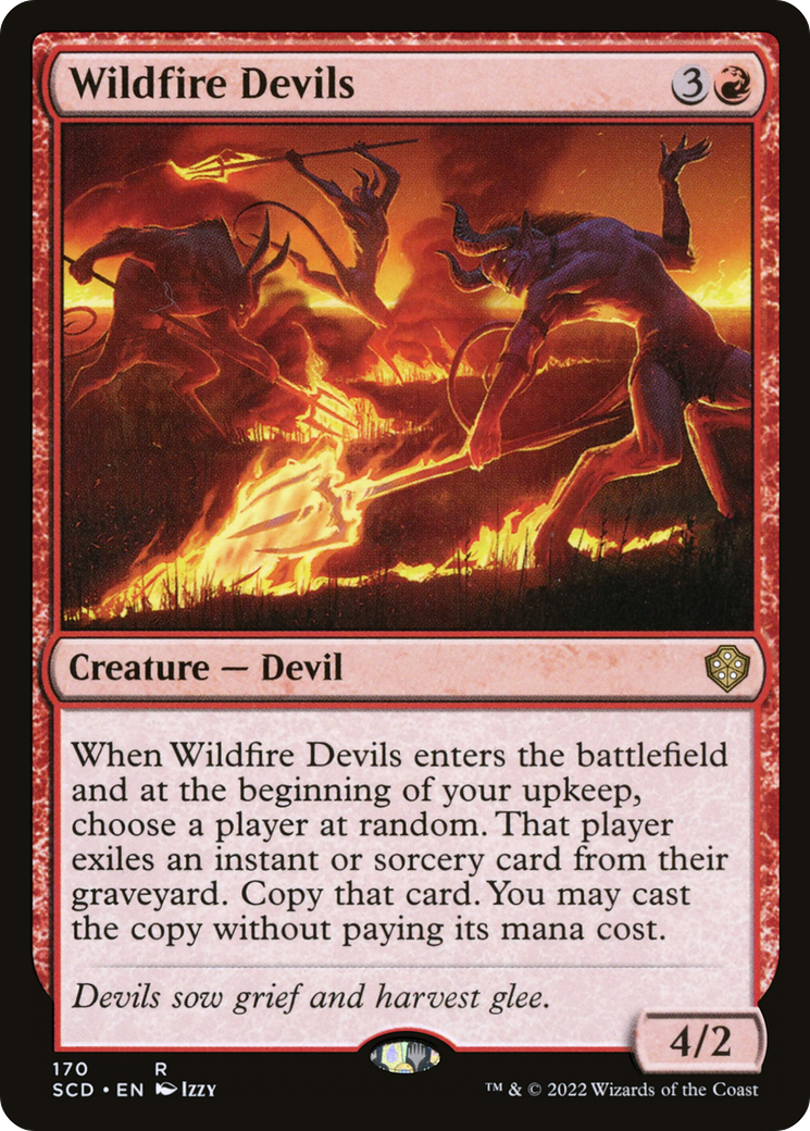 Wildfire Devils [Starter Commander Decks] | Pegasus Games WI