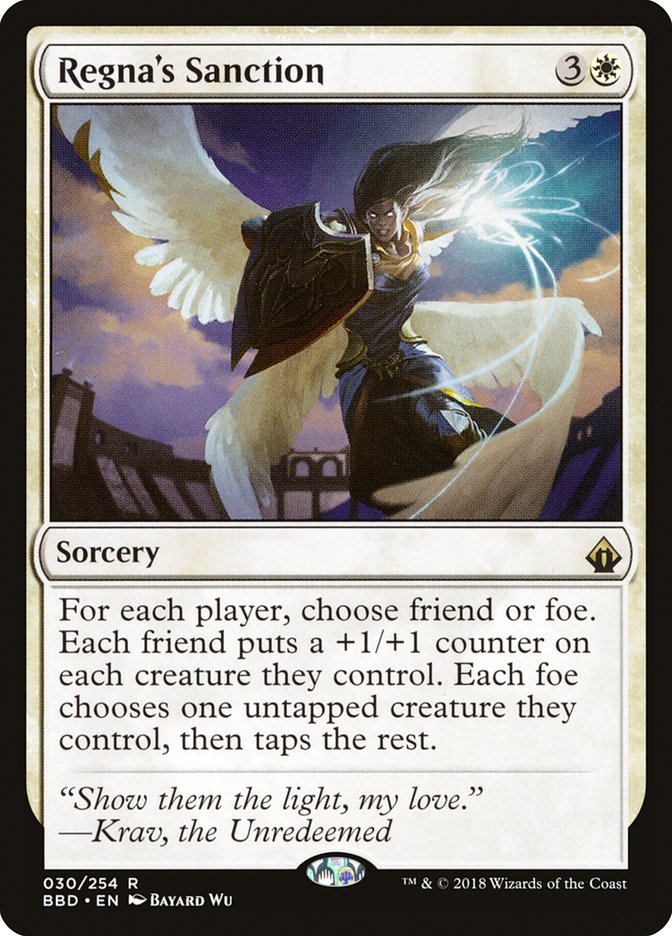 Regna's Sanction [Battlebond] | Pegasus Games WI