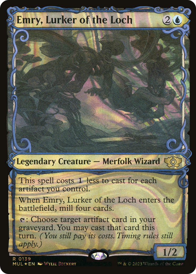 Emry, Lurker of the Loch (Halo Foil) [Multiverse Legends] | Pegasus Games WI