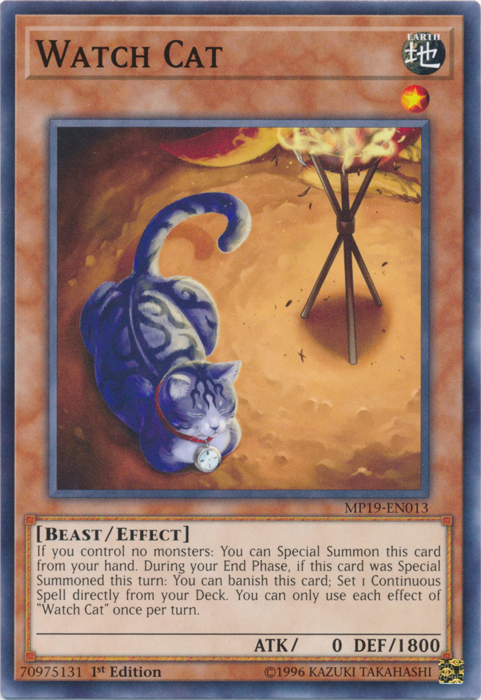 Watch Cat [MP19-EN013] Common | Pegasus Games WI