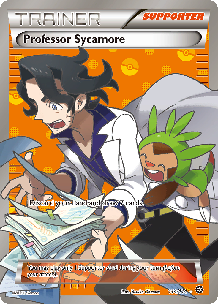 Professor Sycamore (114/114) [XY: Steam Siege] | Pegasus Games WI