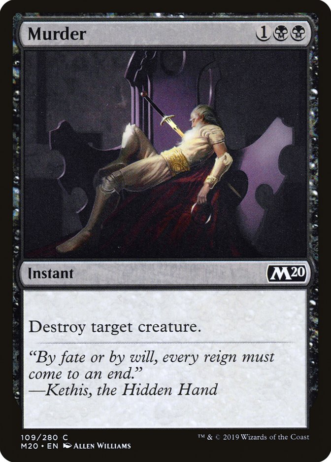 Murder [Core Set 2020] | Pegasus Games WI