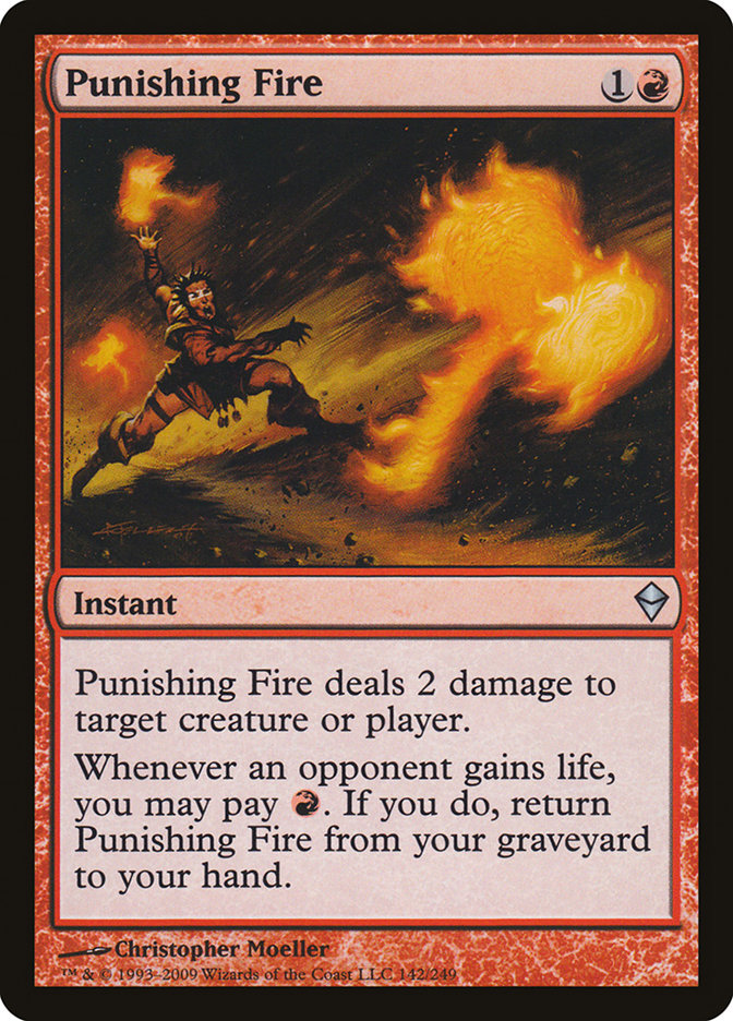 Punishing Fire [Zendikar] | Pegasus Games WI
