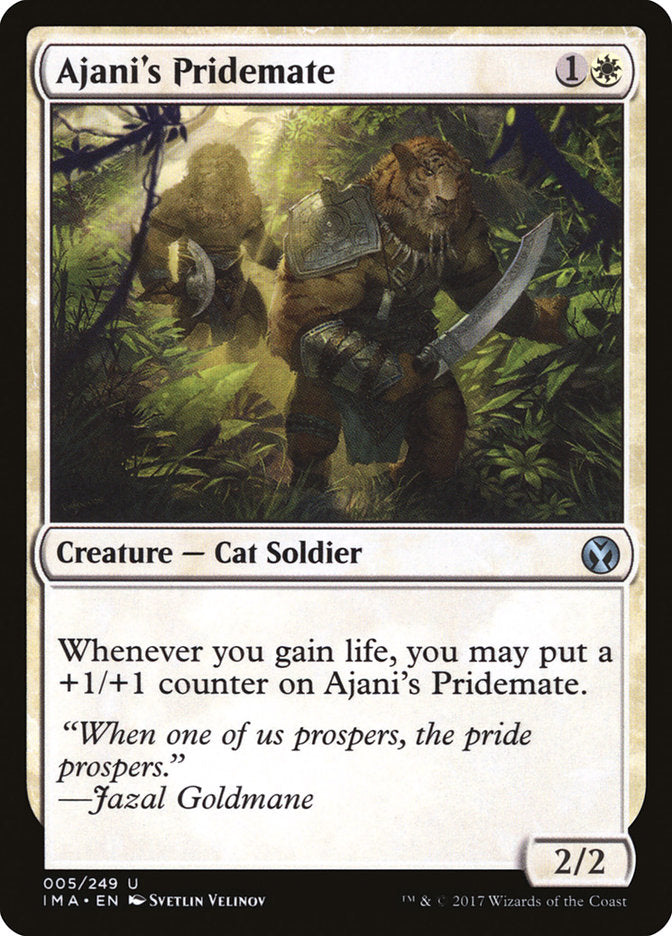 Ajani's Pridemate [Iconic Masters] | Pegasus Games WI