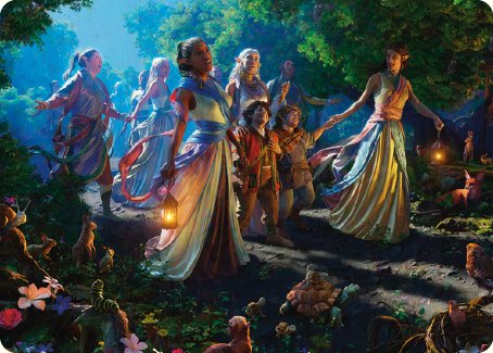 Realm Seekers Art Card [The Lord of the Rings: Tales of Middle-earth Art Series] | Pegasus Games WI