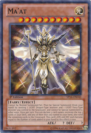 Ma'at [SP14-EN042] Starfoil Rare | Pegasus Games WI