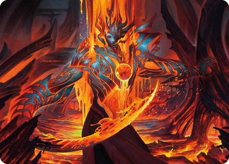 Free From Flesh Art Card [Phyrexia: All Will Be One Art Series] | Pegasus Games WI